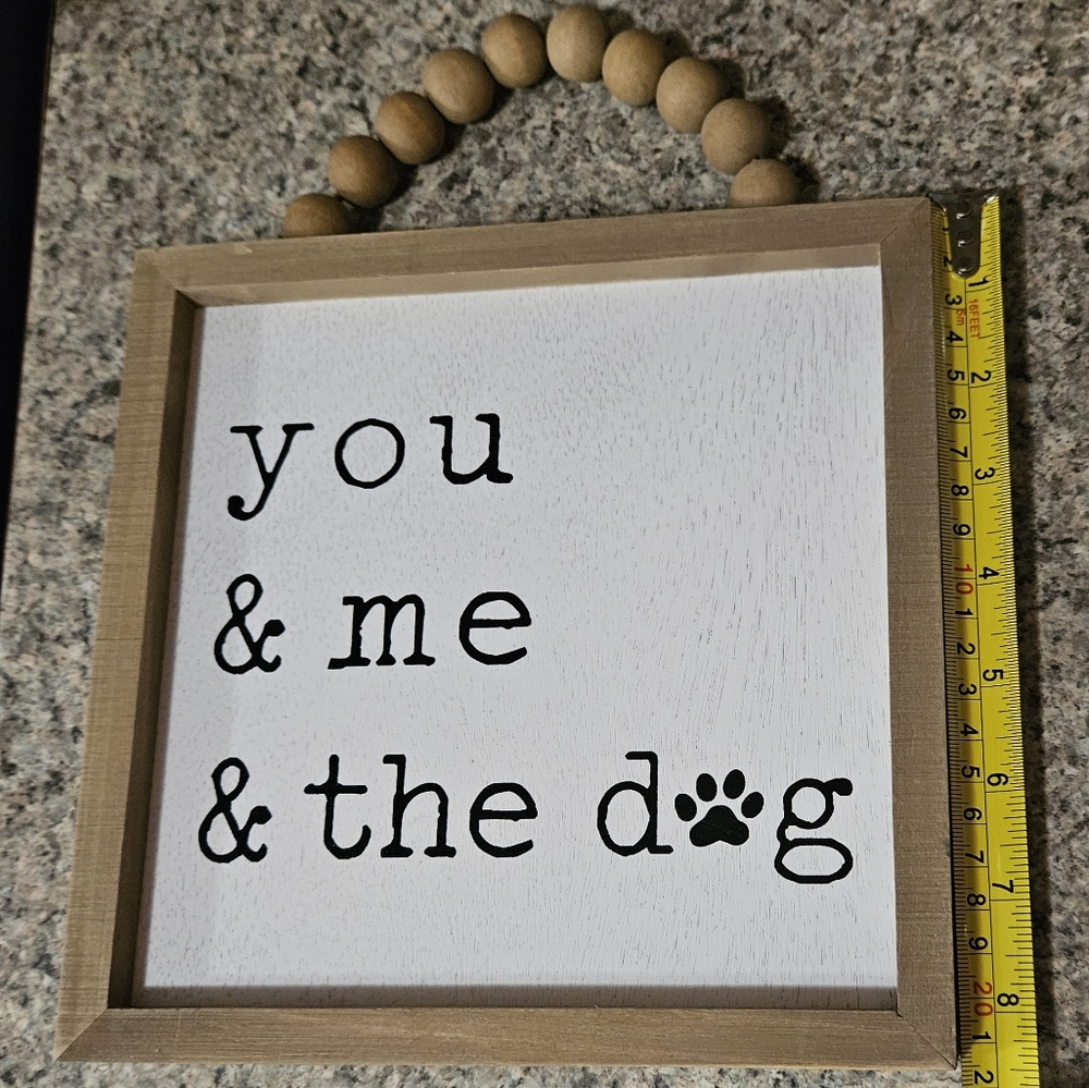 Dog Decor Sign - Picture 2 of 3